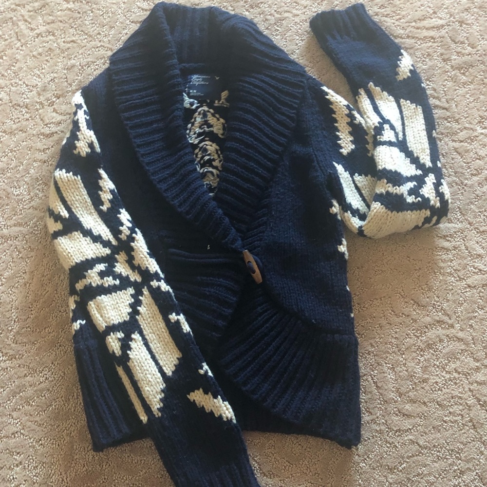 American Eagle sweater.
